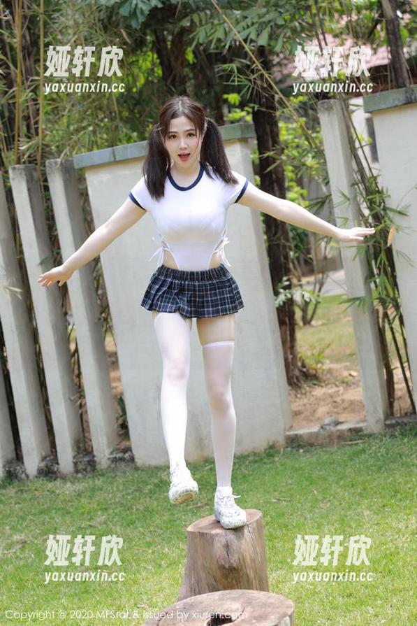 MFStar模范学院 - 这写真，像是在翻看旧年校园，而fairy如歌是一道风景，让人又好奇又期待。