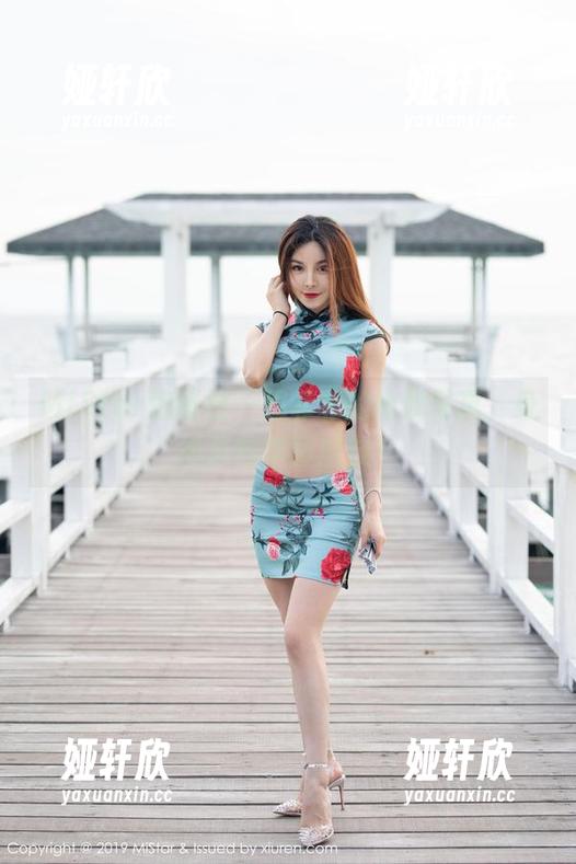 MiStar魅妍社 - 穆菲菲的瑜伽写真，身心灵的华丽炫技？