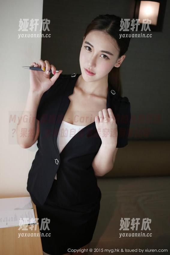 MyGirl美媛馆 - Carina梦绮的私拍原图？果然，女神的自信是能穿透屏幕的呀。