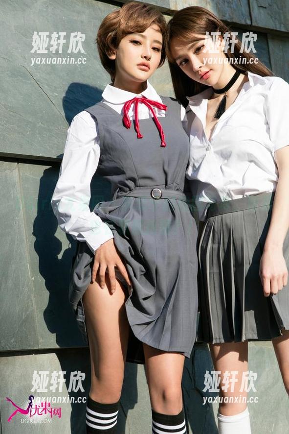 UGirls尤果网 - 李思宁的校园写真，背景也在默默抢镜？！