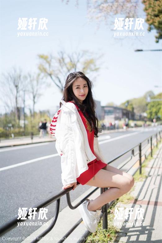 魅妍社 - 橙色大奶昔Kyra，灰丝新篇：写真集更新！你期待的来了